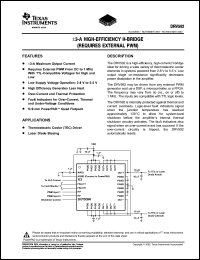 Click here to download DRV592VFP Datasheet