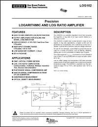Click here to download LOG102AID Datasheet