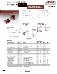 Click here to download PT78SR152H Datasheet