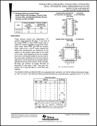 Click here to download SN74ALS109A Datasheet