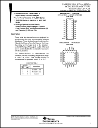 Click here to download SN54ALS1245 Datasheet