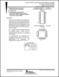 Click here to download SN54AS640 Datasheet