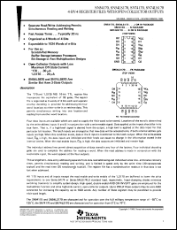 Click here to download SN54LS170W Datasheet