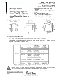 Click here to download SN74LV125ADB Datasheet