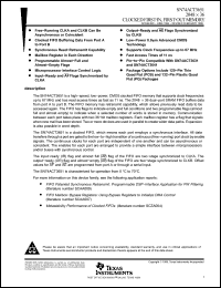 Click here to download SN74ACT3651PCB Datasheet