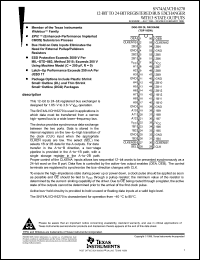 Click here to download SN74ALVCH16270DGG Datasheet