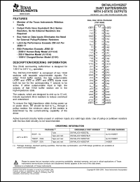 Click here to download SN74ALVCH162827 Datasheet