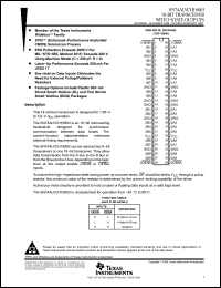 Click here to download SN74ALVCH16863 Datasheet