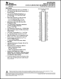 Click here to download SN74CB3Q16244DGG Datasheet