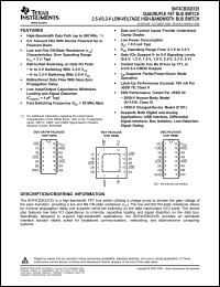 Click here to download SN74CB3Q3125PWRE4 Datasheet