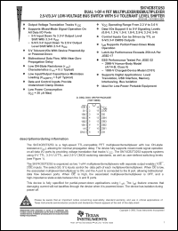 Click here to download SN74CB3T3253DBQR Datasheet