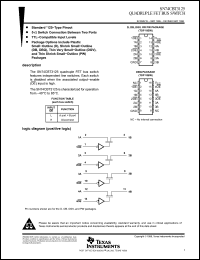 Click here to download SN74CBT3125DGV Datasheet