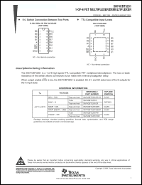 Click here to download SN74CBT3251DBQRE4 Datasheet