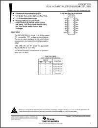 Click here to download SN74CBT3253DGV Datasheet