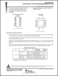 Click here to download SN74CBTLV3251DBQ Datasheet