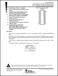 Click here to download SN74CBTLV3857DBQ Datasheet