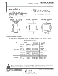 Click here to download SNJ54LV164AFK Datasheet