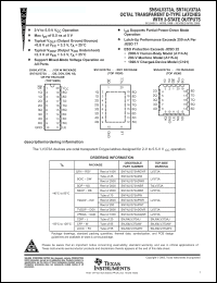 Click here to download SN74LV373ADWE4 Datasheet