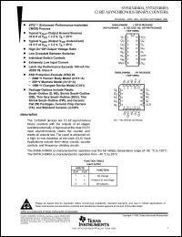 Click here to download SN74LV4040ADB Datasheet