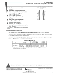 Click here to download SN74LV4051A-Q1 Datasheet