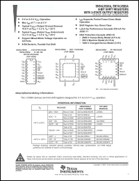 Click here to download SN74LV595ADB Datasheet