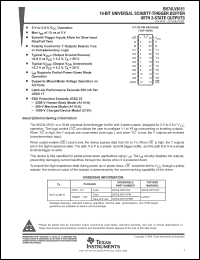 Click here to download SN74LV8151DWRE4 Datasheet