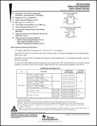 Click here to download SN74LVC1G240YEPR Datasheet