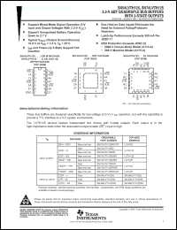 Click here to download SNJ54LVTH125J Datasheet