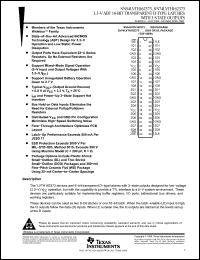 Click here to download SN74LVTH162373DGG Datasheet