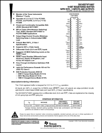 Click here to download SN74SSTVF16857VR Datasheet