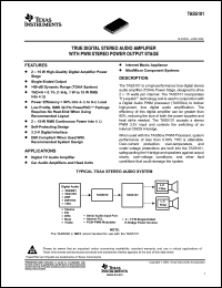 Click here to download TAS5101 Datasheet