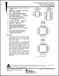 Click here to download TLC1079MJ Datasheet