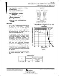 Click here to download TLE2301 Datasheet