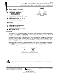 Click here to download TLV5637D Datasheet