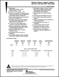 Click here to download TMS416169 Datasheet