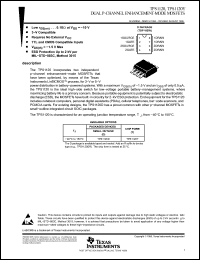 Click here to download TPS1120YD Datasheet