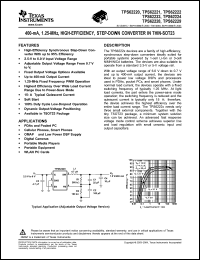 Click here to download TPS62224DDC Datasheet