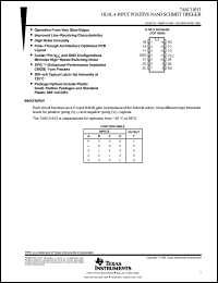 Click here to download 74AC11013 Datasheet