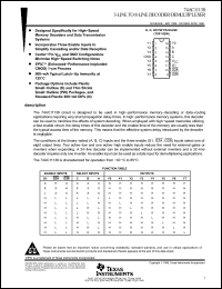 Click here to download 74AC11138DE4 Datasheet