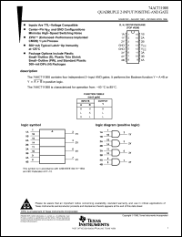 Click here to download 74ACT11008DE4 Datasheet