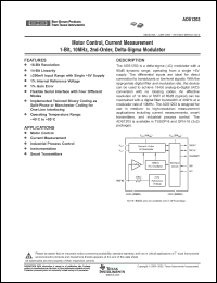 Click here to download ADS1203IRGTTG4 Datasheet