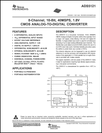 Click here to download ADS5121IZHK Datasheet