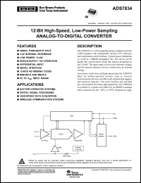 Click here to download ADS7834E/2K5G4 Datasheet