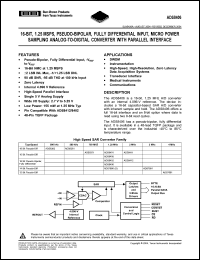 Click here to download ADS8406IBPFBTG4 Datasheet