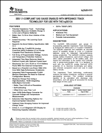 Click here to download BQ20Z80DBTR-V101G4 Datasheet