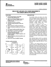 Click here to download BQ24203DGNR Datasheet