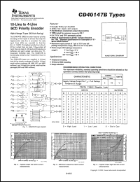 Click here to download CD40147BM Datasheet