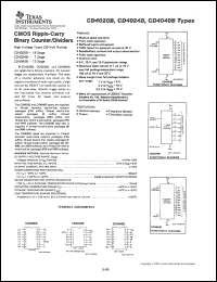 Click here to download CD4024BMTE4 Datasheet