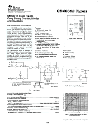 Click here to download CD4060BM96 Datasheet