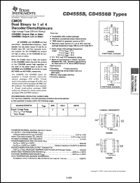 Click here to download CD4555BNSRE4 Datasheet